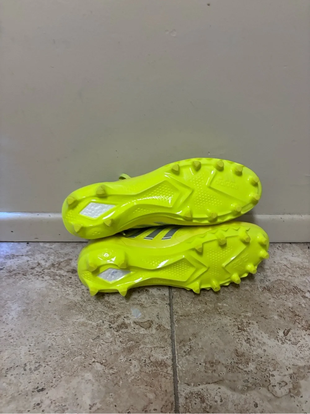 Adidas UltraBoost Football Cleats Solar Yellow JP7413 US Men Size 14 New